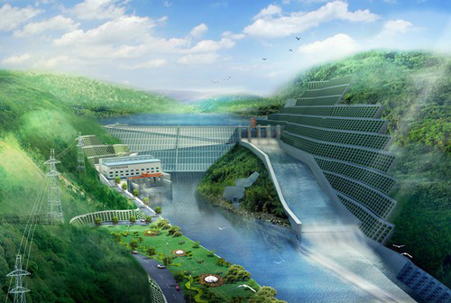 大余老挝南塔河1号水电站项目